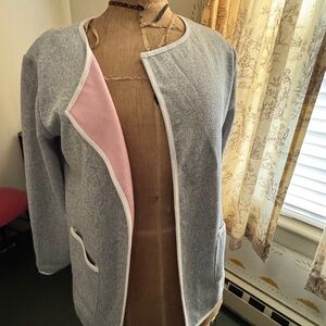 JBH Women's Gray and Pink Blazer